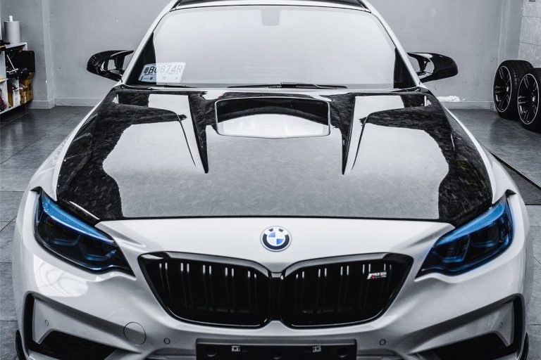 ฝากระโปรงหน้า Carbon Fiber BMW 2 Series F22-F23 ทรง DarwinPRO