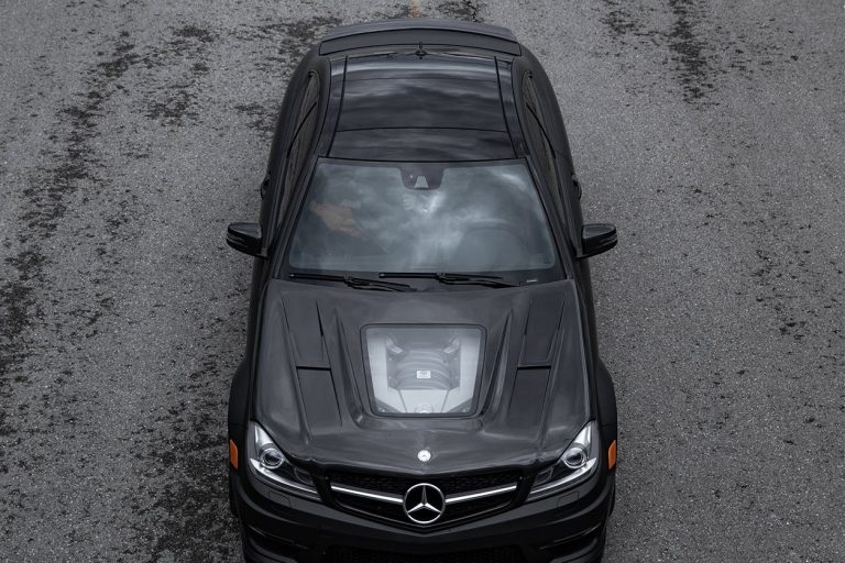 ฝากระโปรงหน้า MERCEDES BENZ C-Class C204 Coupe ทรง DarwinPRO