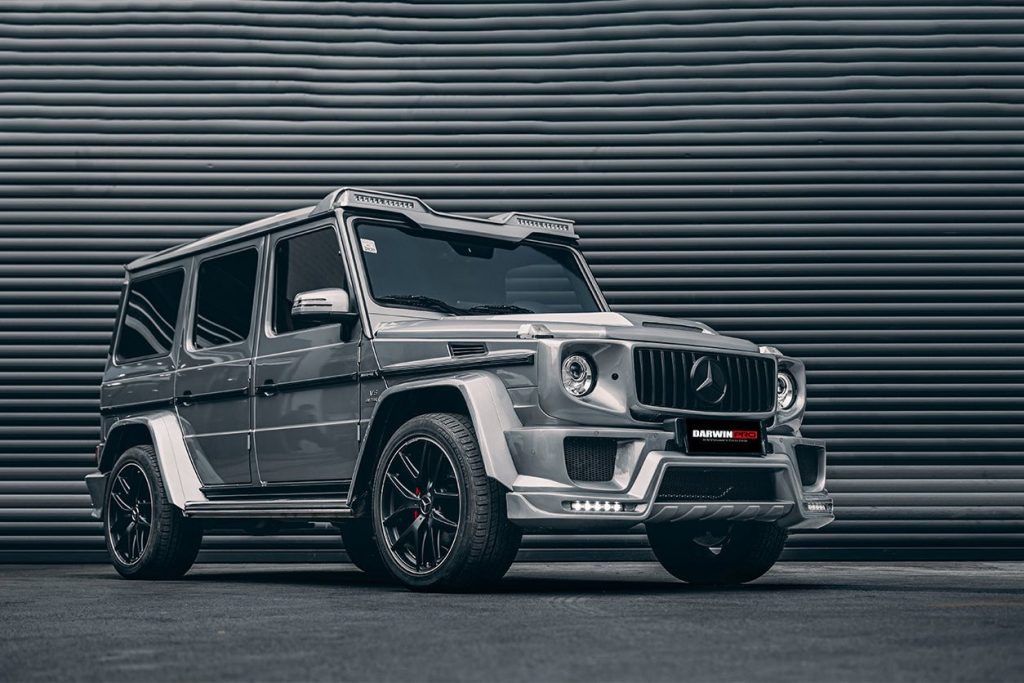 สปอยเลอร์หลังคา Carbon Fiber MERCEDES BENZ G-Class W463 (Wagon IMP) 2008-2018