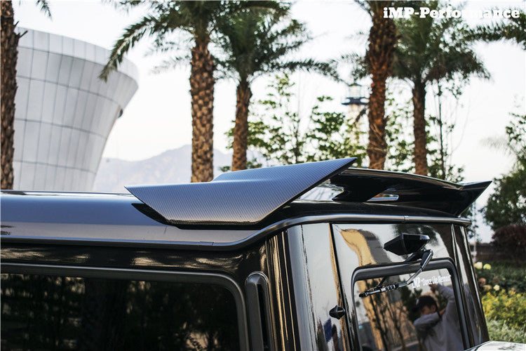สปอยเลอร์หลังคา Carbon Fiber MERCEDES BENZ G-Class W463 (Wagon IMP) 2008-2018 #2