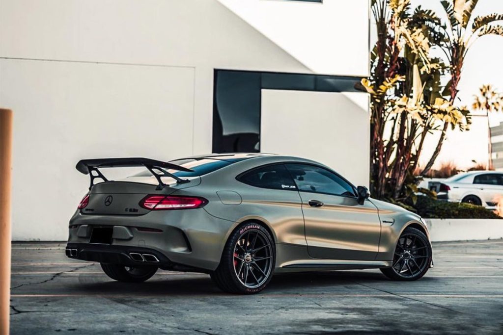 สปอยเลอร์ท้าย Carbon Fiber MERCEDES BENZ C-Class C205 Coupe