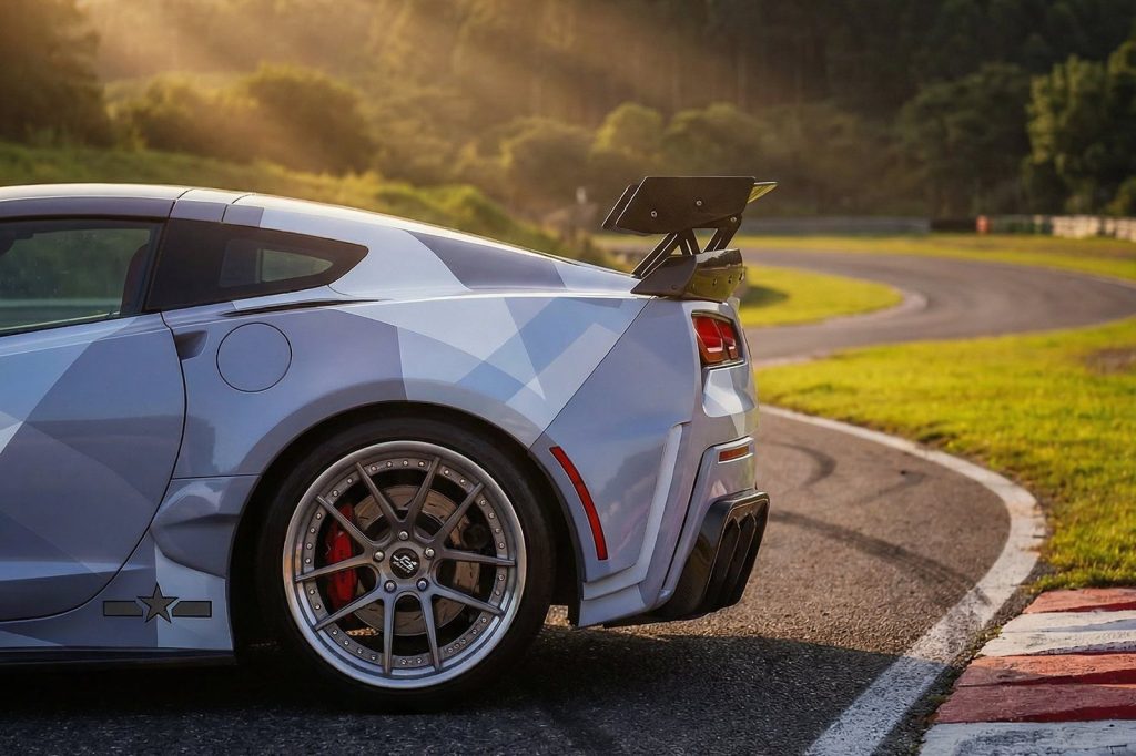 แก้มข้าง Chevrolet Corvette C7 Stingray (Z51 BKSS)