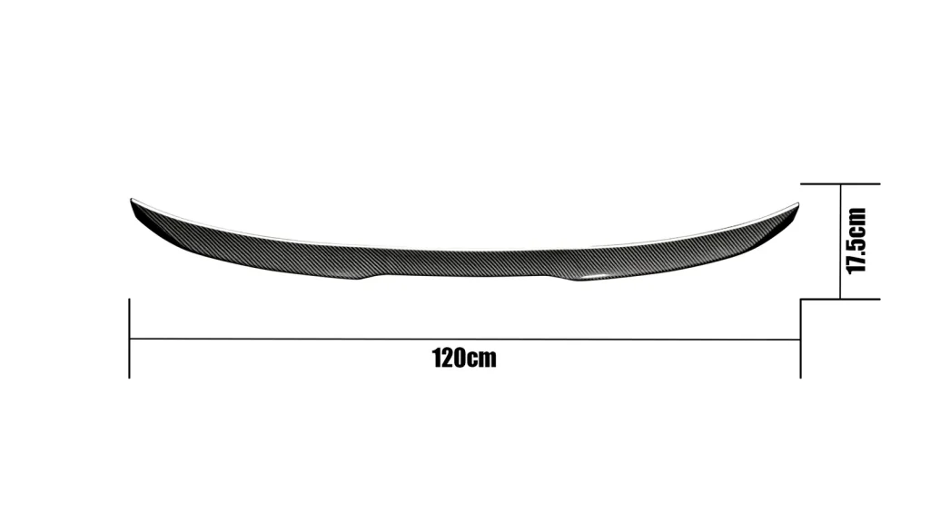 尾翼型号 TK-22 尺寸 120 × 17.5 cm.