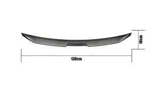 Rear Spoiler code TK-60-68 size 130 × 18 cm.