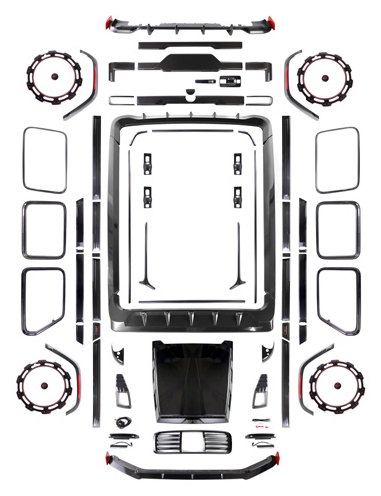ชุดแต่งรอบคัน B11 Mech Series W464 G-Class