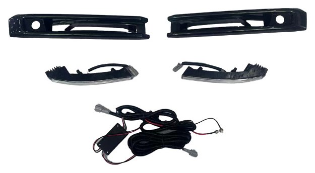 กรอบไฟตัดหมอก พร้อมไฟ PP G63 W464 G-Class