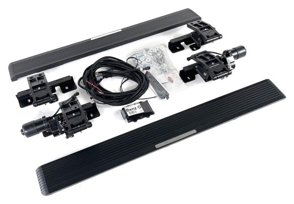 บันไดข้างไฟฟ้า พร้อมขายึดเหล็ก 120cm W464 G-Class