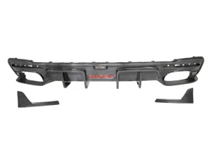 ดิฟฟิวเซอร์ท้าย Carbon Fiber Audi A4 S4 B9.5 ทรง TAKD V1