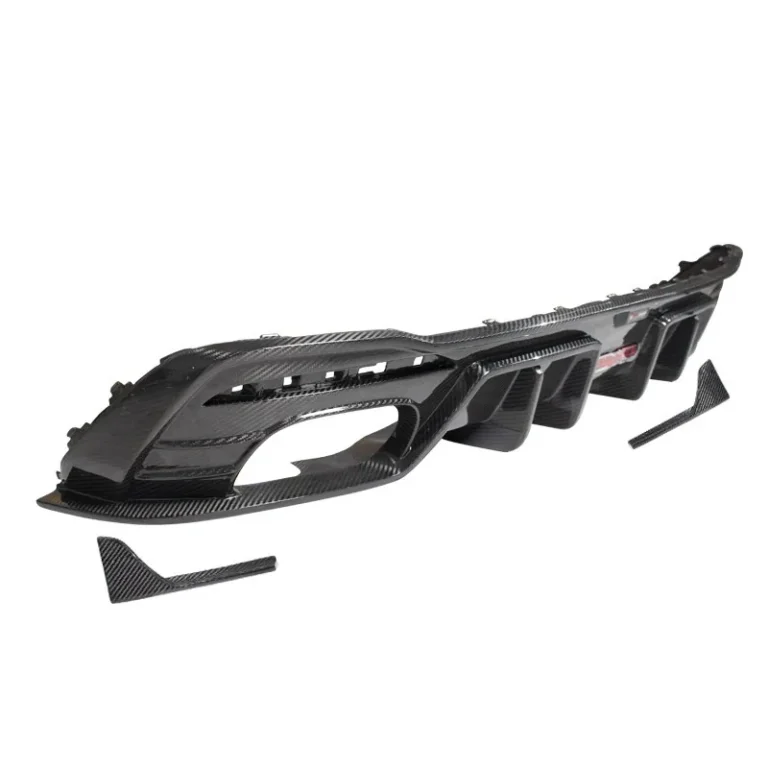 ดิฟฟิวเซอร์ท้าย Carbon Fiber Audi A4 S4 B9.5 ทรง TAKD V2