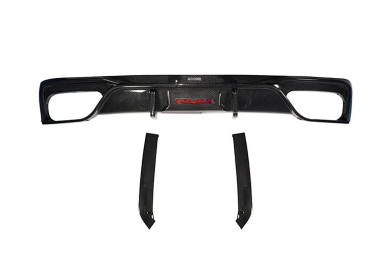 Rear Diffuser Carbon Fiber Audi A6 S6 C8 style TAKD V2