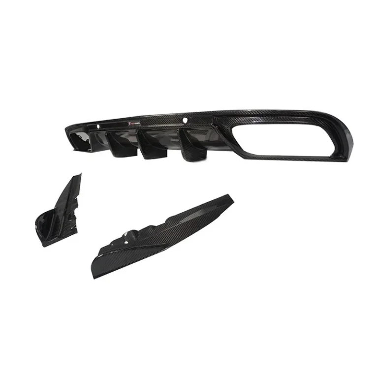 Rear Diffuser Carbon Fiber Mercedes Benz C43 W205 Coupe style TAKD V3