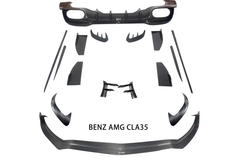 Full Body Kit Carbon Fiber Mercedes Benz CLA35 C118 style TAKD