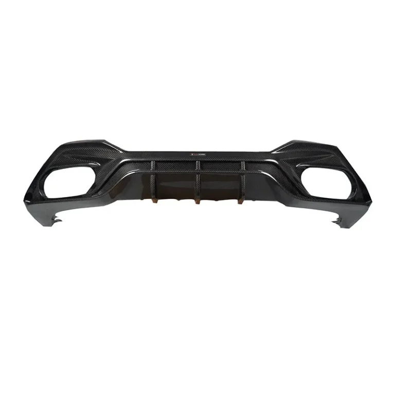 Rear Diffuser Carbon Fiber BMW 8 Series G16 Gen 2 style TAKD V2