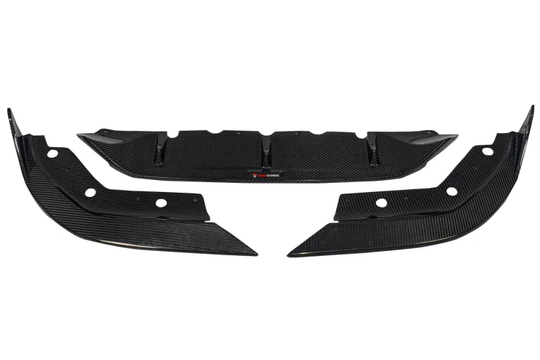 Rear Diffuser Carbon Fiber BMW 3 Series G20 style TAKD V1 with bumper corners