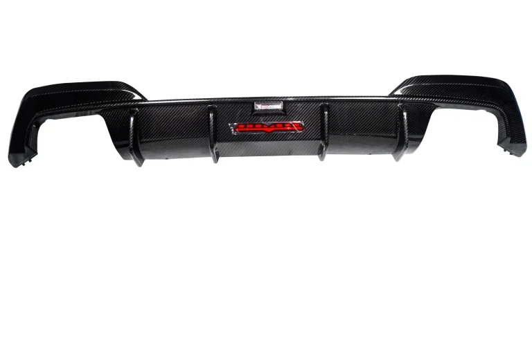 Rear Diffuser Carbon Fiber BMW 3 Series G20 style TAKD V2