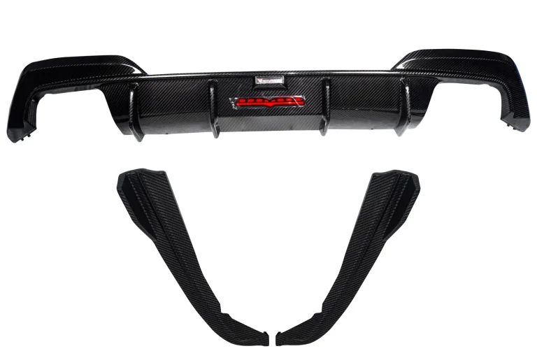 Rear Diffuser Carbon Fiber BMW 3 Series G20 style TAKD V3