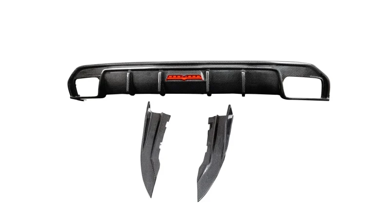 Rear Diffuser Carbon Fiber BMW 4 Series G26 style TAKD V1