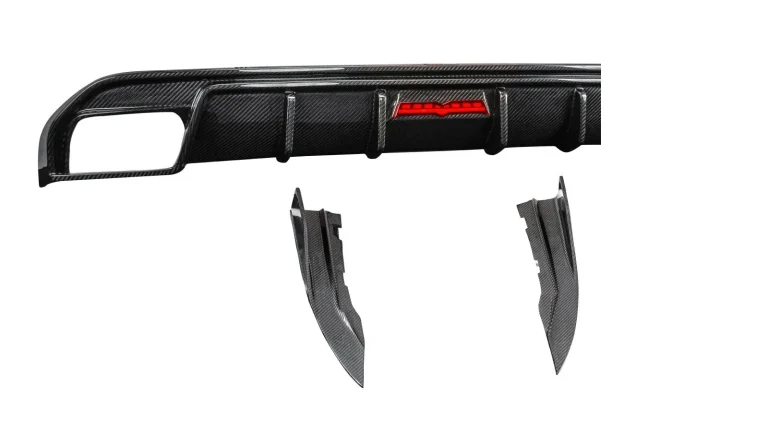 Rear Diffuser Carbon Fiber BMW 4 Series G26 style TAKD V3