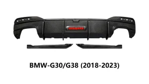 ดิฟฟิวเซอร์ท้าย Carbon Fiber BMW 5 Series G30 ทรง TAKD