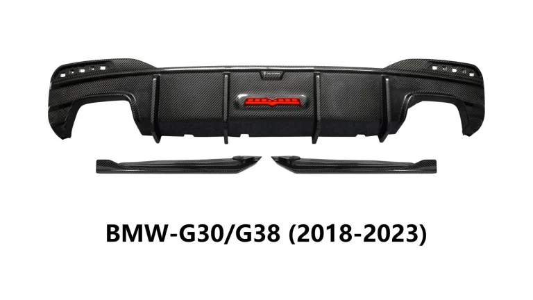 Rear Diffuser Carbon Fiber BMW 5 Series G30 style TAKD