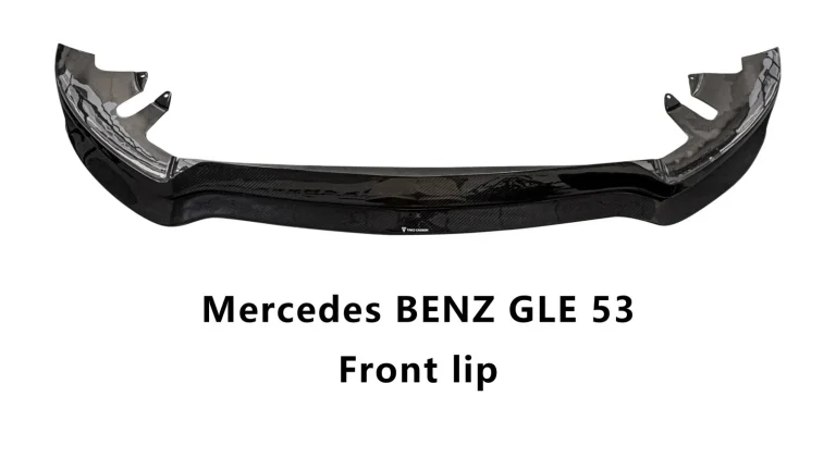 Front Lip Carbon Fiber Mercedes Benz GLE53 W167 style TAKD