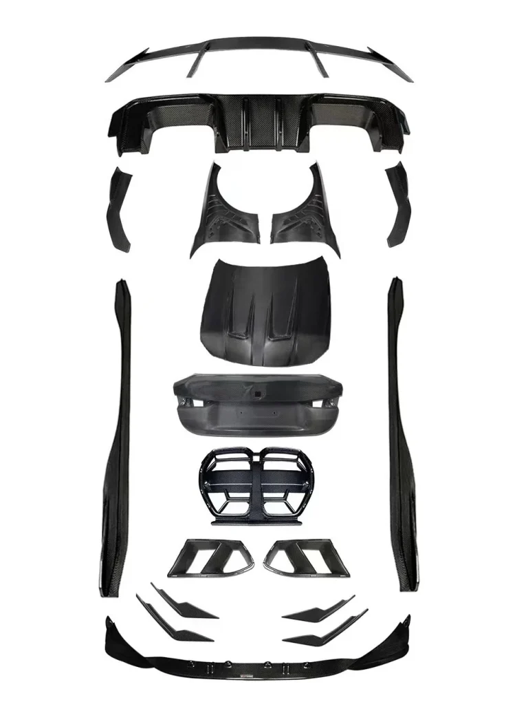 Full Body Kit Carbon Fiber BMW M3 M4 G80 G82 style TAKD