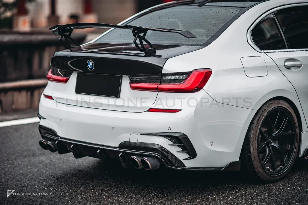 ดิฟฟิวเซอร์ท้าย Carbon Fiber BMW 3 Series G20 LCI Dry Carbon