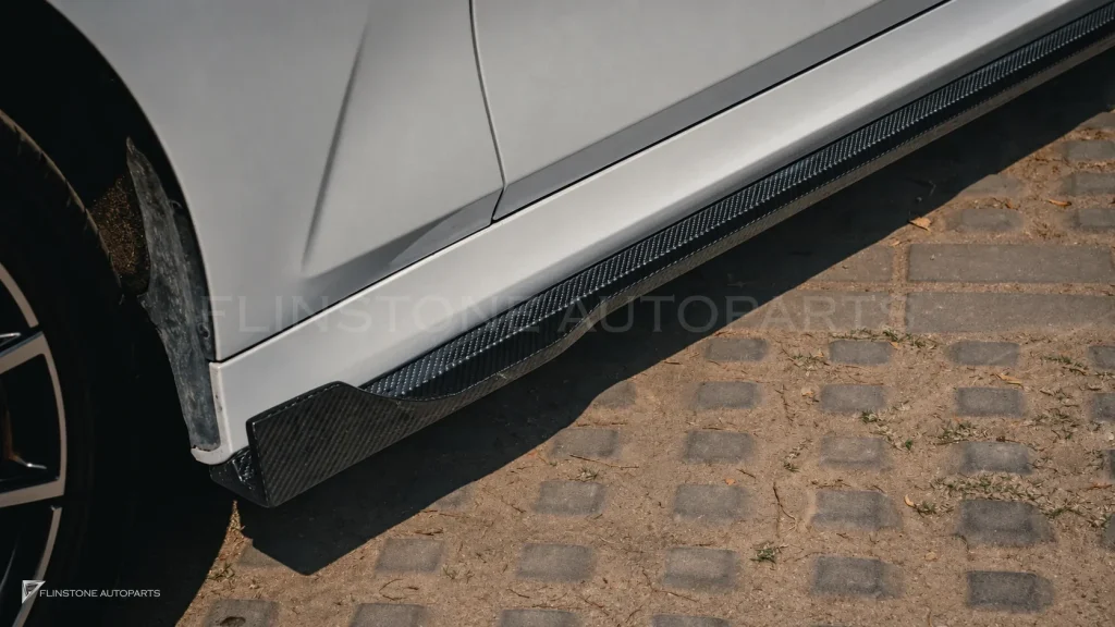 Side Skirts Carbon Fiber BMW 3 Series G20 LCI Dry Carbon