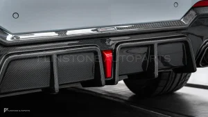 Rear Diffuser BMW 4 Series G22 version 3 with brake light