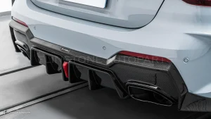 Rear Diffuser BMW 4 Series G22 version 3 with brake light