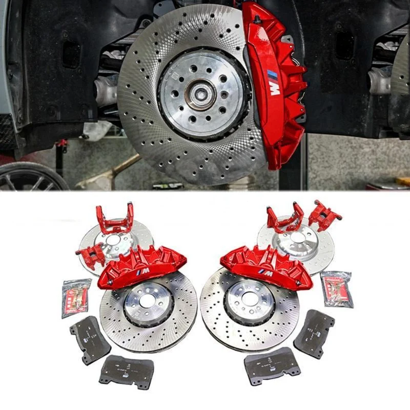 ชุดเบรก BMW M Performance 6 POT 1 POT หน้า+หลัง สำหรับ BMW 5-Series G30 G31 G32 และรุ่นอื่น