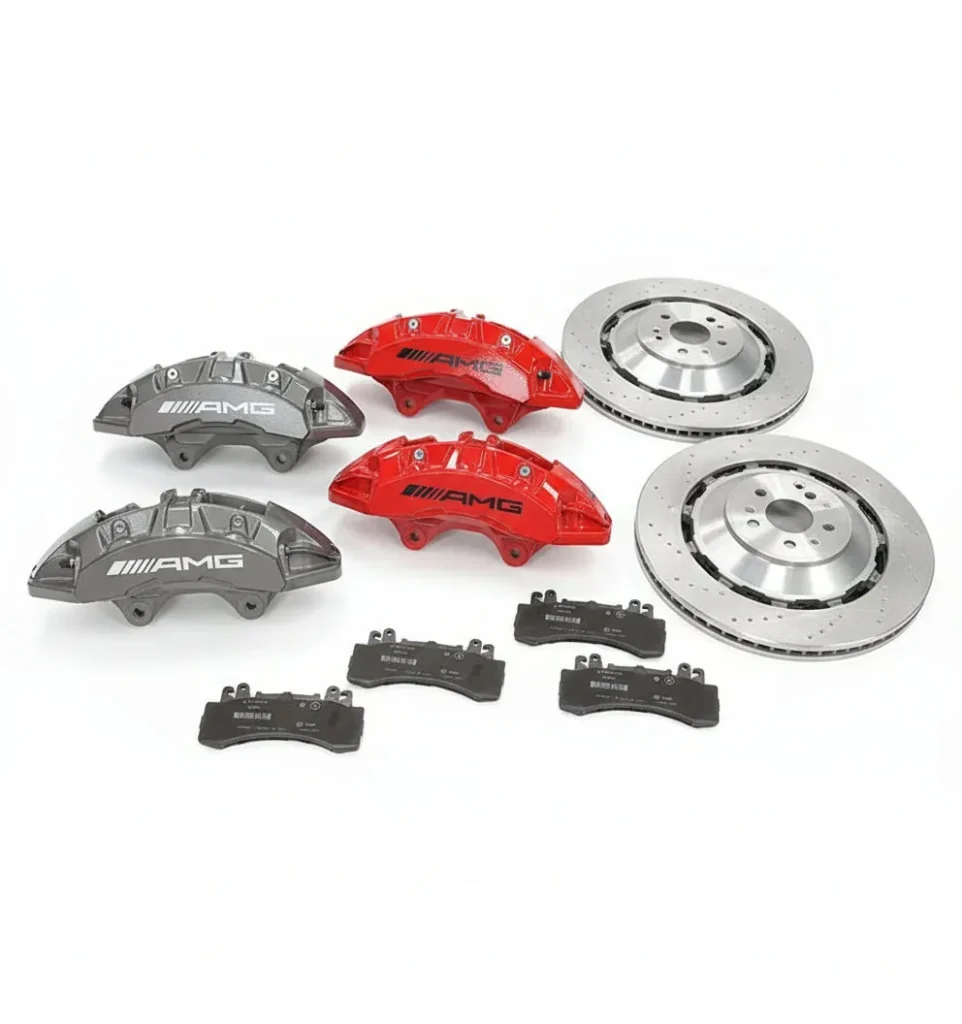 ชุดเบรก Mercedes Benz 6 POT หน้า สำหรับ Mercedes-Benz EQE EQS V297 X294 V297 AMG