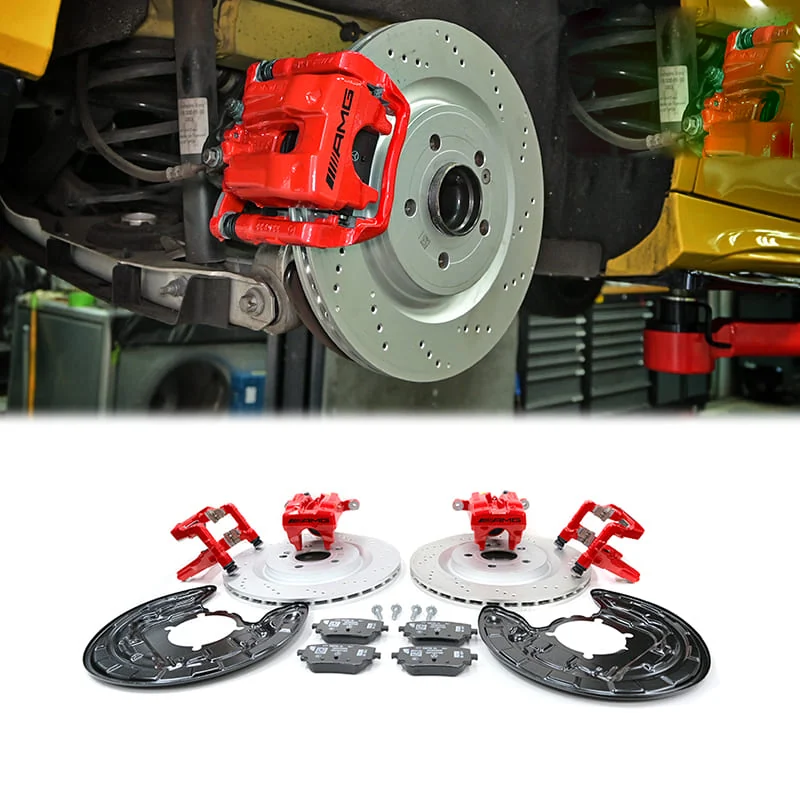 ชุดเบรก Wise 1 POT 330mm หลัง สำหรับ Mercedes-Benz W177 A250 C118 CLA250 และรุ่นอื่น