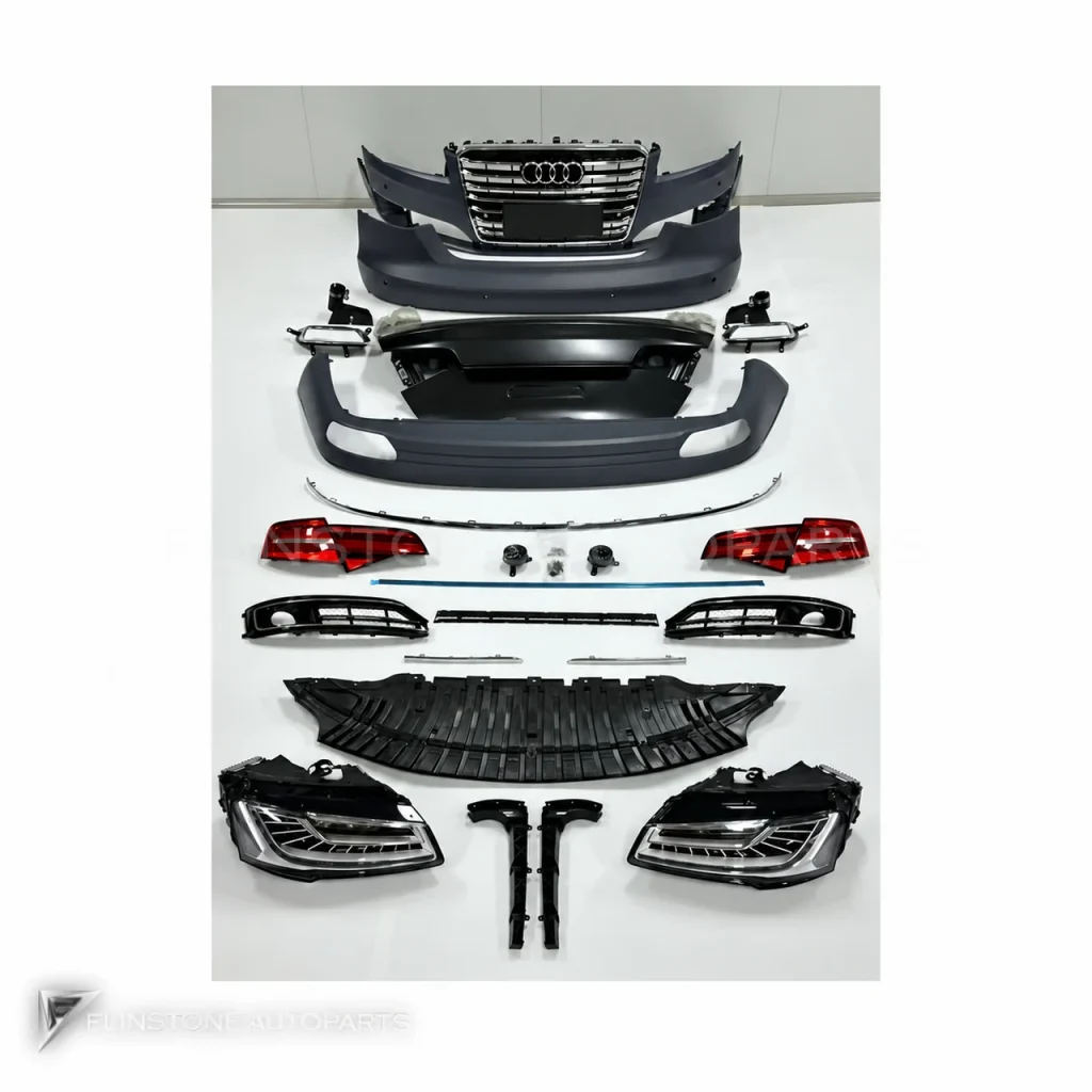 ชุดแปลงโฉม Audi A8 D4 ปี 2011-2014 แปลงเป็นโฉม D4 Facelift ทรง S8 GGD