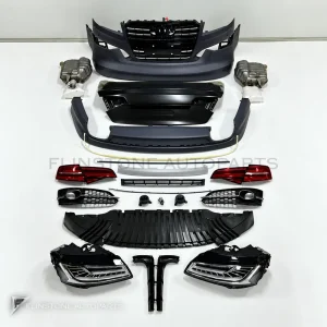 ชุดแปลงโฉม Audi A8 D4 ปี 2011-2014 แปลงเป็นโฉม D4 Facelift ทรง W12 GGD