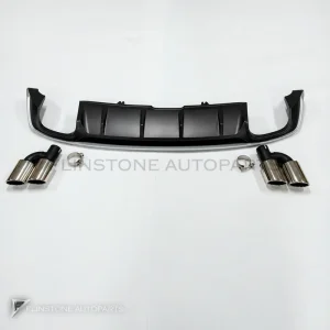 后扩散器带尾喉Audi A5 F5年份2016-2019造型S5适用车型不是S-Line GGD