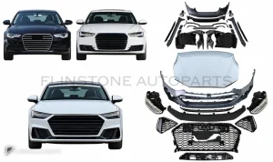 ชุดแปลงโฉม Audi A6 C7 ปี 2013-2018 แปลงเป็นโฉม 2020 ขึ้นไป แบบที่ 1 GGD