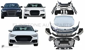 ชุดแปลงโฉม Audi A6 C7 ปี 2013-2018 แปลงเป็นโฉม 2020 ขึ้นไป แบบที่ 1 GGD