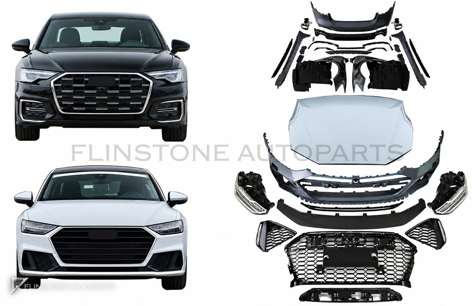 ชุดแปลงโฉม Audi A6 C8 ปี 2019-2024 แปลงเป็นทรง A7 2020 GGD