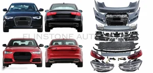 ชุดแปลงโฉม Audi A6 C7 ปี 2012-2015 แปลงเป็นโฉม 2018 GGD
