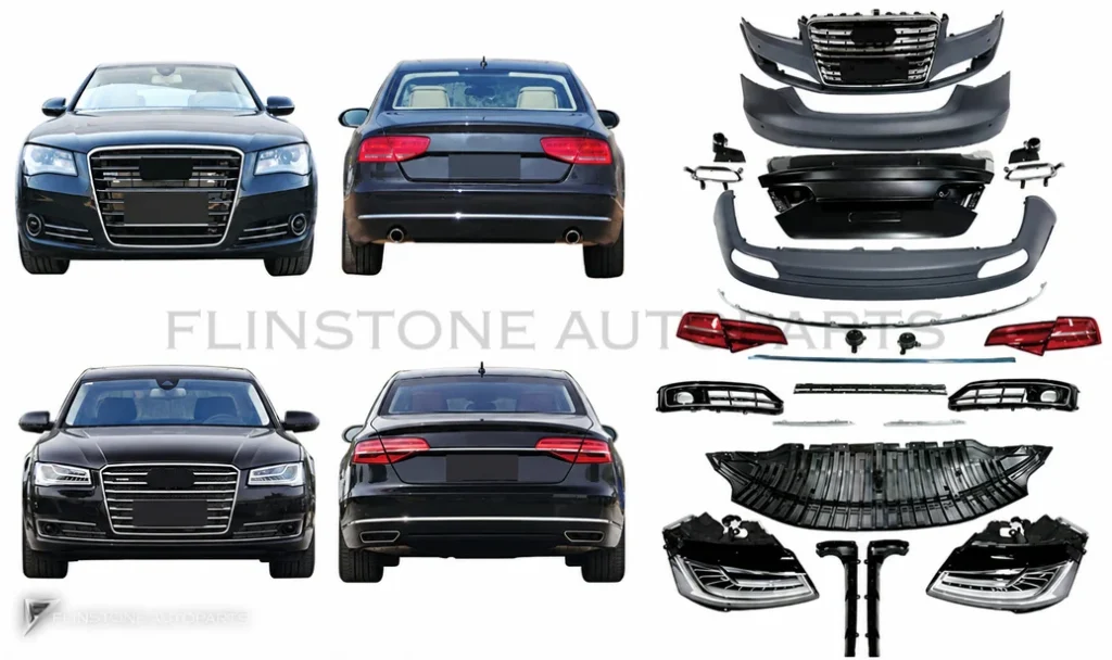ชุดแปลงโฉม Audi A8 D4 ปี 2011-2014 แปลงเป็นโฉม 2015 ขึ้นไป ทรง W12 GGD
