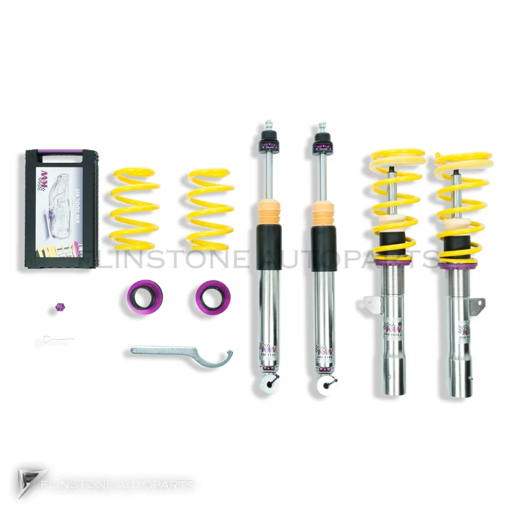 โช้คอัพปรับเกลียว Mini Cooper Countryman F60 ปี 2018-2024 / Clubman F54 ปี 2016-2024 และอีก 3 รุ่น รถไม่มีโช้คไฟฟ้า EDC KW V3 รหัส 352200BN