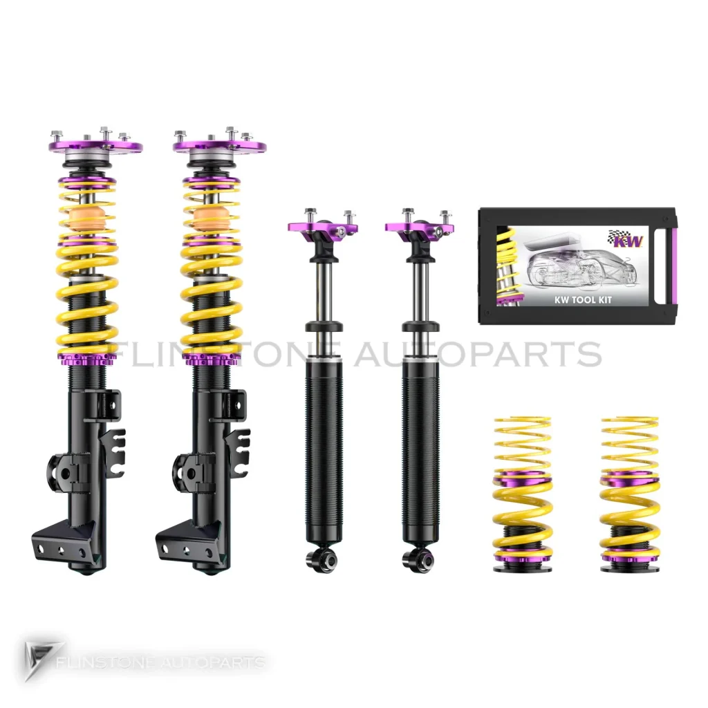 โช้คอัพปรับเกลียวสายแข่ง BMW 3 Series E36 ปี 1992-1998 KW V1 Racing (ยาง R-Compound) รหัส 39520349