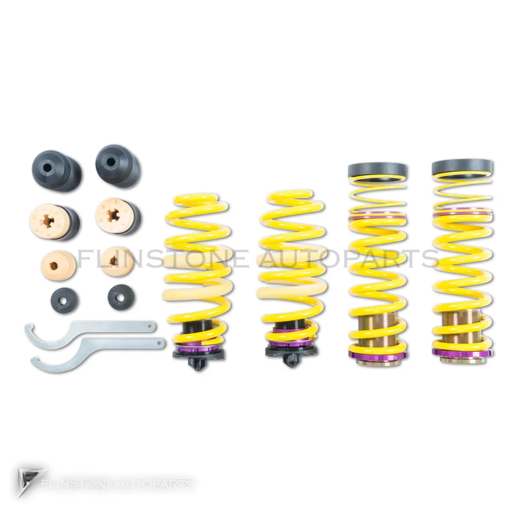 lowering spring kit adjustable level available Audi A5 F5 year 2019-2025 car There are shock electric EDC KW HAS code 253100CT