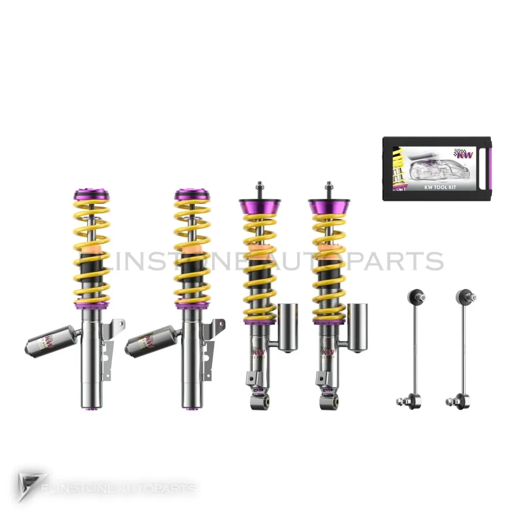 adjustable coilovers lifted Porsche 911 996 / 997 year 1999-2005 KW V3 Safari code 3520J71003
