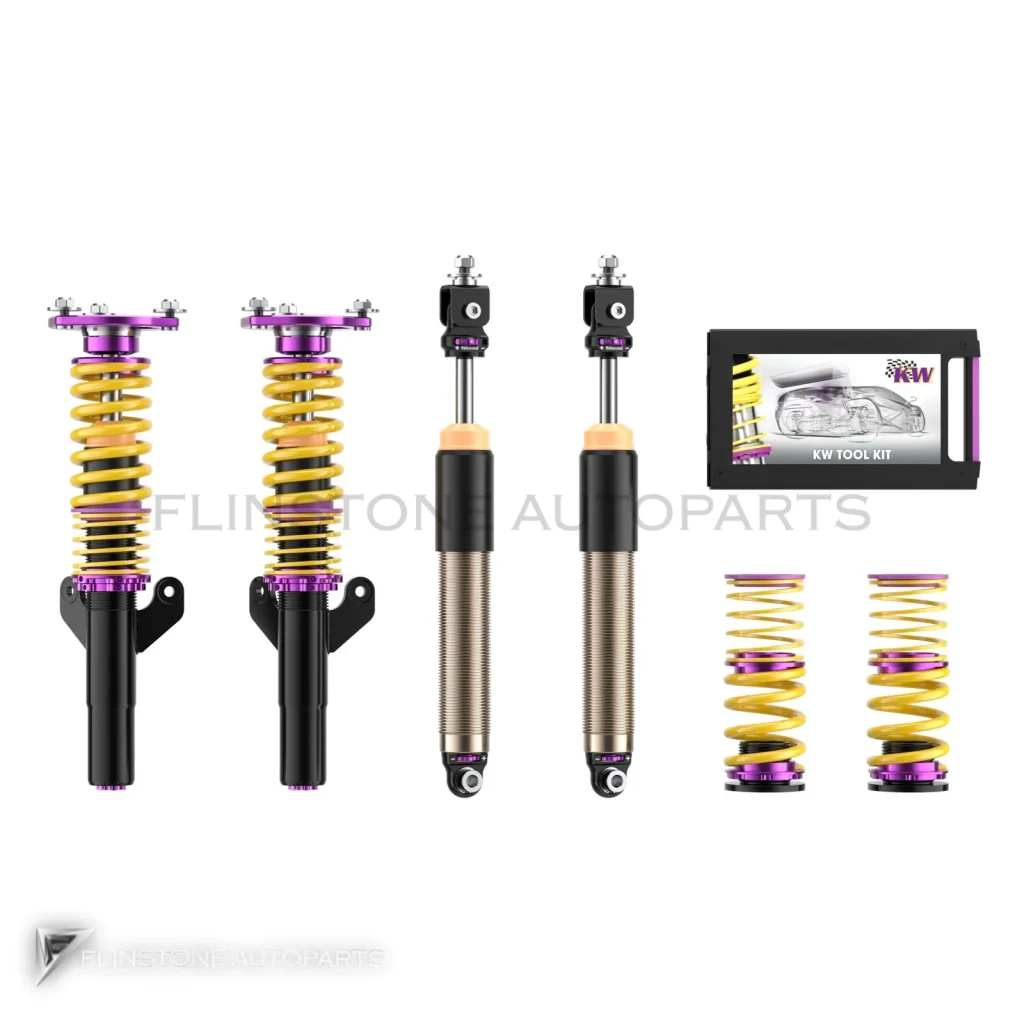โช้คอัพปรับเกลียวสายแข่ง Renault Clio III ปี 2010-2012 KW V3 Racing (ยาง R-Compound) รหัส 39590033