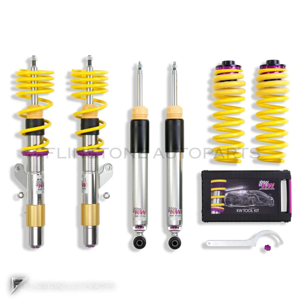 โช้คอัพปรับเกลียว BMW 3 Series F30 ปี 2012-2018 / 2 Series F22/F23 ปี 2014-2021 และอีก 1 รุ่น รถไม่มีโช้คไฟฟ้า EDC KW V3 รหัส 3522000D