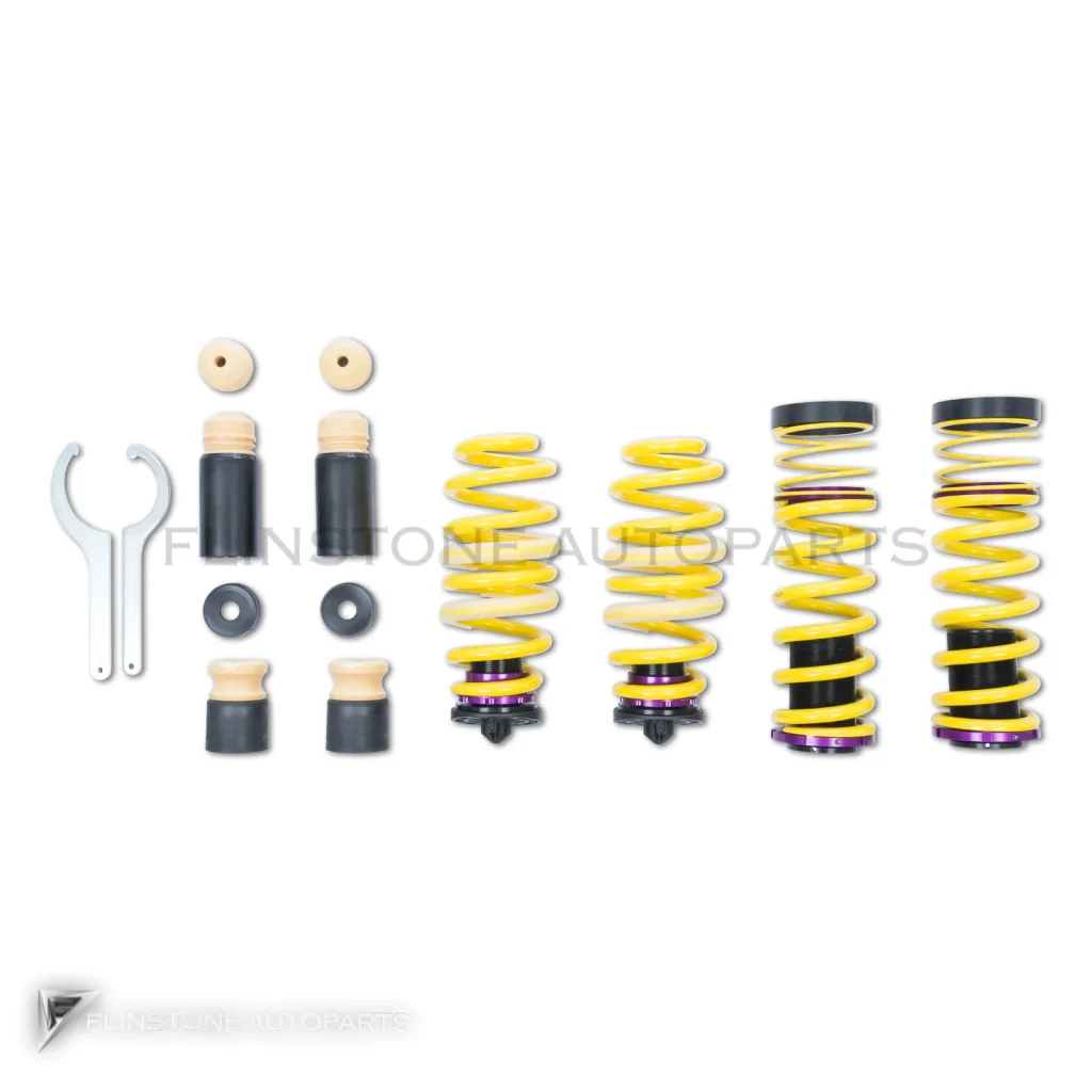 lowering spring kit adjustable level available Audi A5 F5 year 2018-2025 car There are shock electric EDC KW HAS code 253100AU