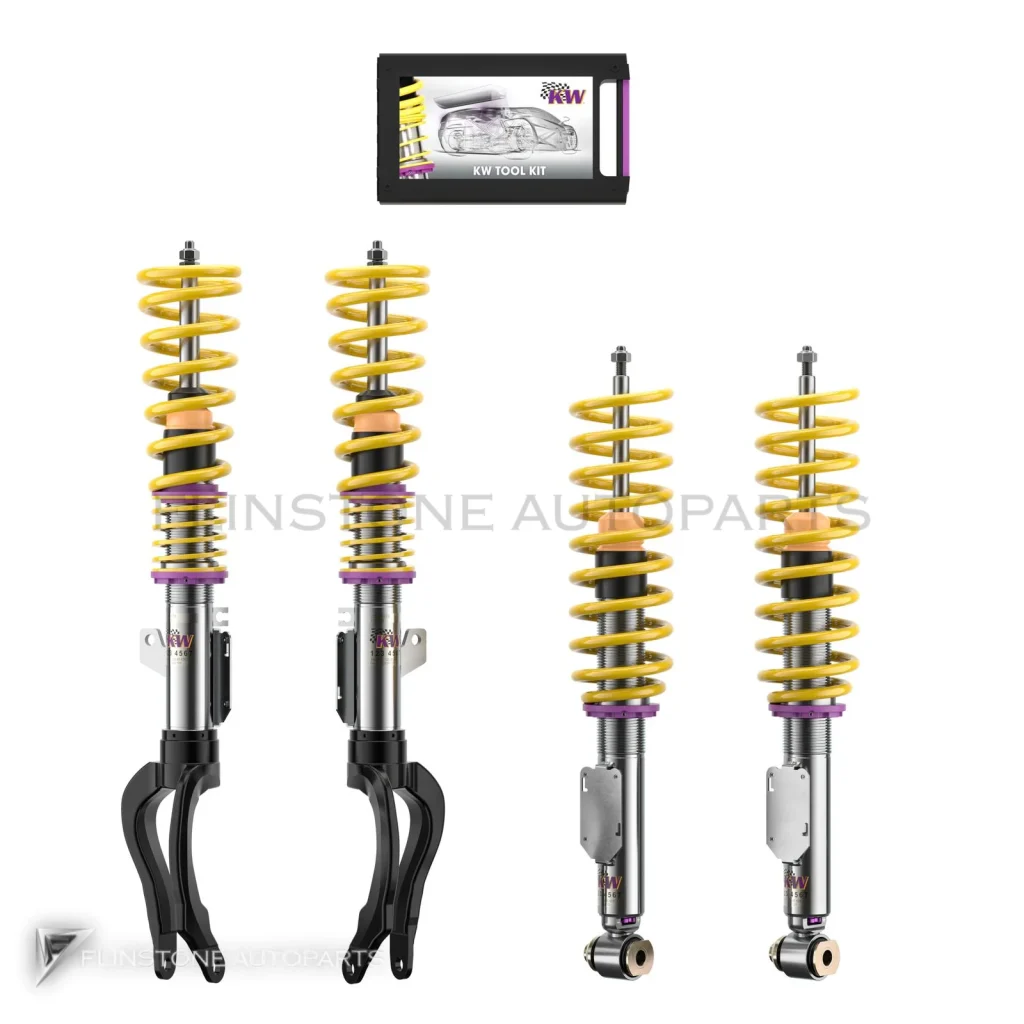 โช้คอัพปรับเกลียว BMW 5 Series F10 ปี 2011-2016 และอีก 1 รุ่น รถมี EDC พร้อมกล่องตัดสัญญาณ KW V3 รหัส 352200BE