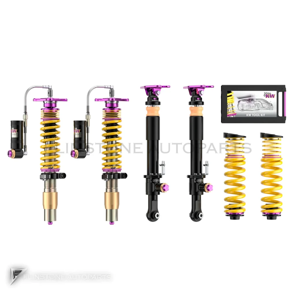 โช้คอัพปรับเกลียว BMW M3 G80 ปี 2021-2026 / M4 G82 ปี 2021-2026 และอีก 1 รุ่น รถมี EDC พร้อมกล่องตัดสัญญาณ KW V4 Clubsport รหัส 397202EB